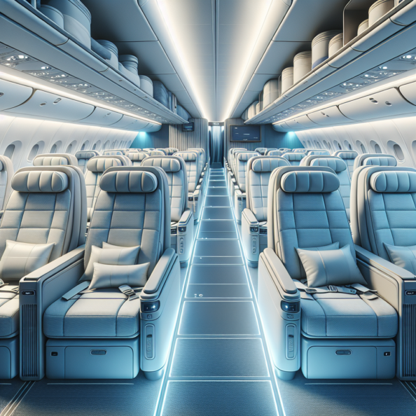 tappezzeria interni aereo