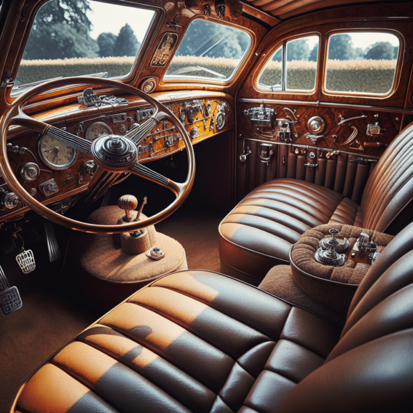 tappezzeria interni auto d’epoca