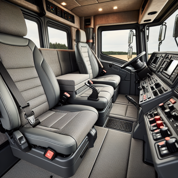 tappezzeria interni veicolo industriale