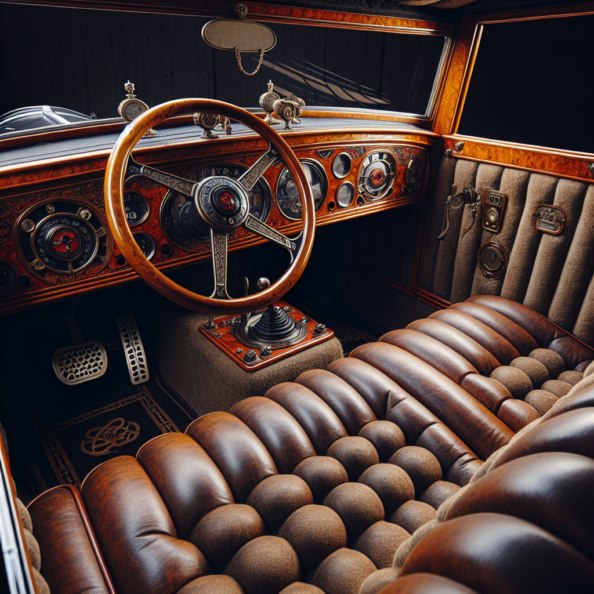 tappezzeria interni auto d’epoca