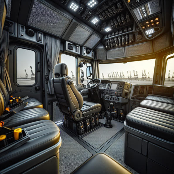 tappezzeria interni veicolo industriale