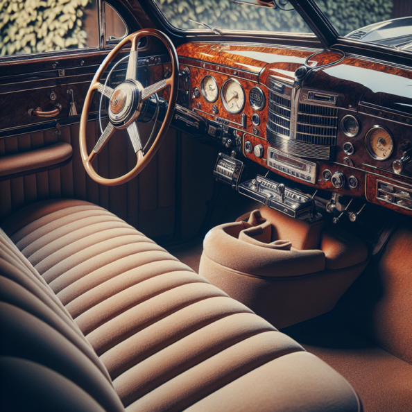 tappezzeria interni auto d’epoca