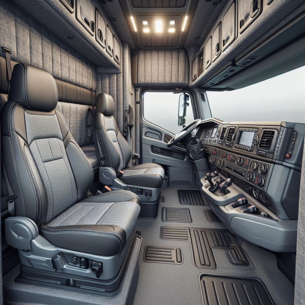 tappezzeria interni autocarro