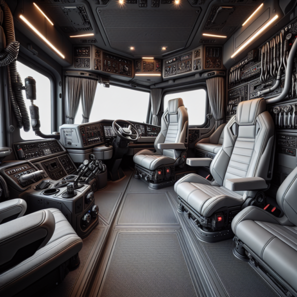 tappezzeria interni veicolo industriale