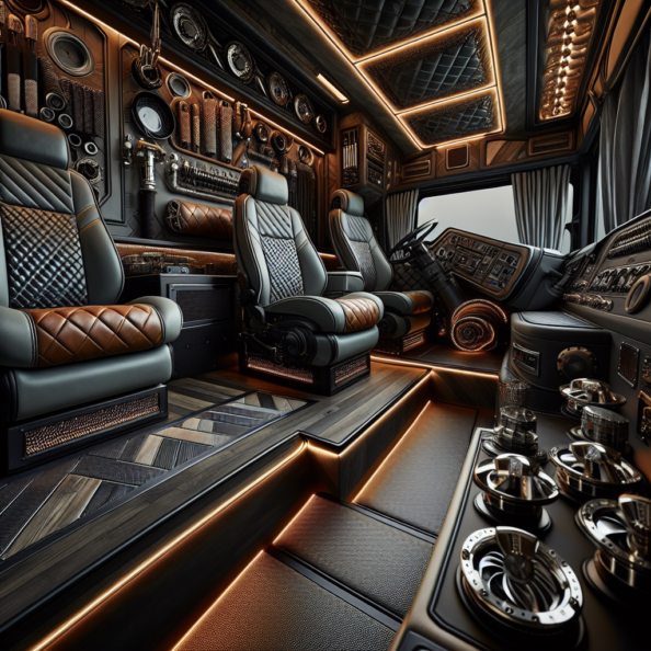 tappezzeria interni veicolo industriale