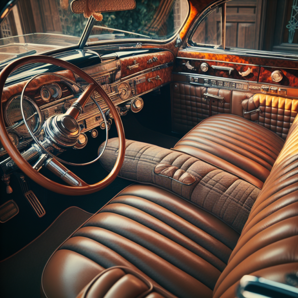 tappezzeria interni auto d’epoca