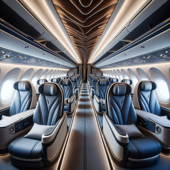 tappezzeria interni aereo