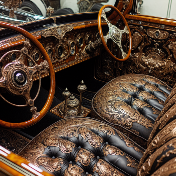 tappezzeria interni auto d’epoca