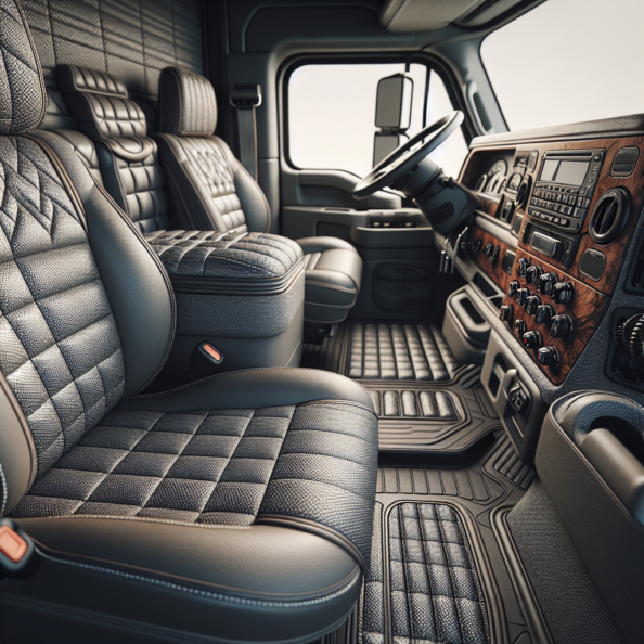 tappezzeria interni autocarro