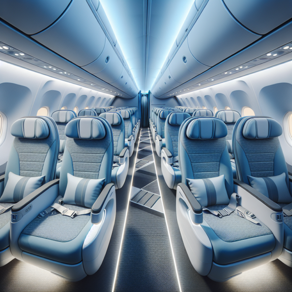 tappezzeria interni aereo